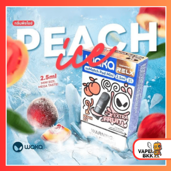 หัวพอต Relx Waka - Peach Ice