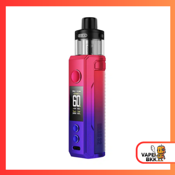 VOOPOO – DRAG S2 Pearl White สีขาว