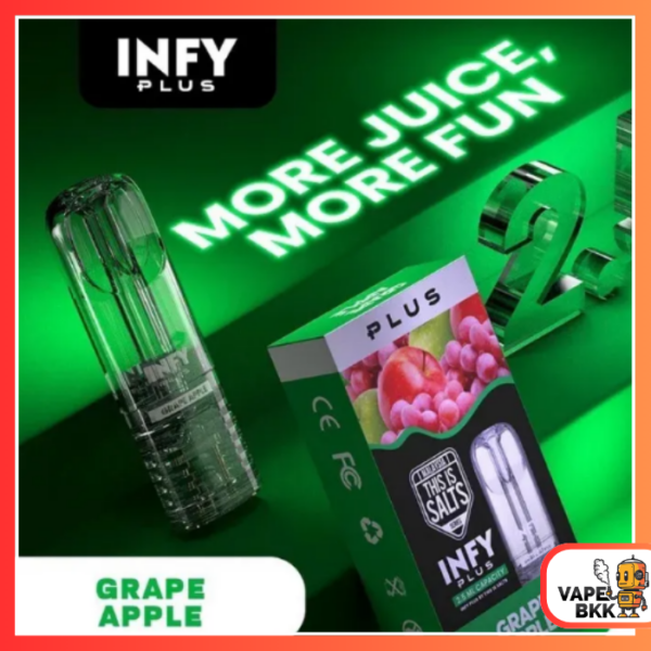 หัวพอต INFY PLUS - Grape Apple องุ่นแอปเปิ้ล