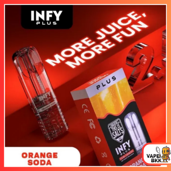 หัวพอต INFY PLUS - Orange Soda ออเร้น โซดา