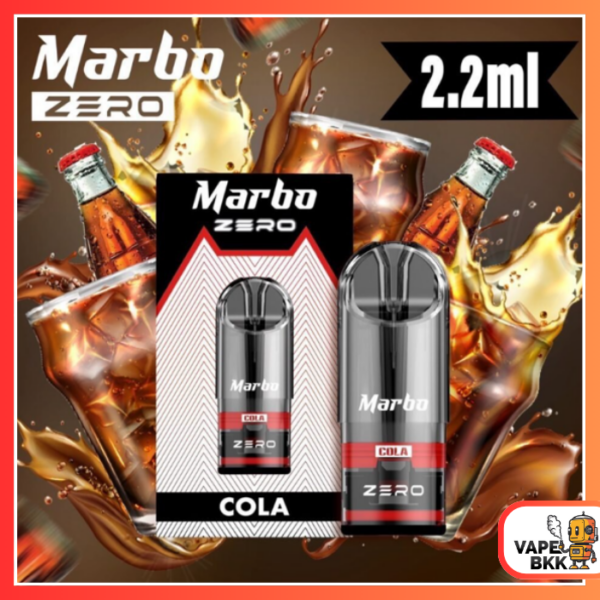 หัวพอต MARBO ZERO 30 MG - Cola (โคล่า)