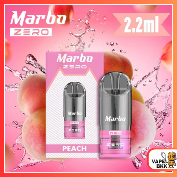 หัวพอต MARBO ZERO 30 MG - Peach (พีช)