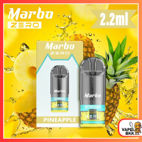 หัวพอต MARBO ZERO 30 MG - Pineapple (สัปปะรด)