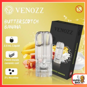 หัวพอต VENOZZ - Butterscotch Banana บัตเตอร์สก็อต กล้วย