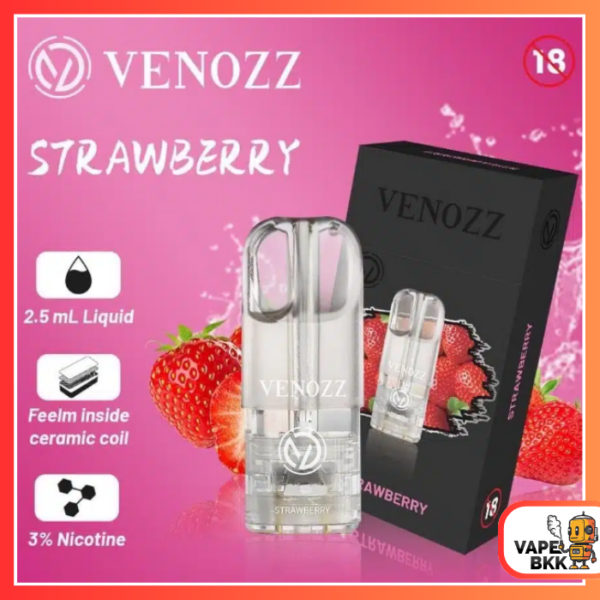 หัวพอต VENOZZ - Strawberry สตอเบอรี่