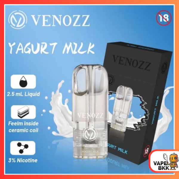 หัวพอต VENOZZ - Yogurt Milk ยาคูล